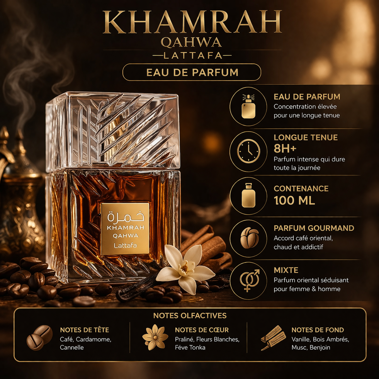 Lattafa - Khamrah Qahwa